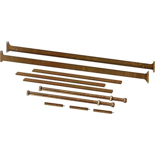 Namesake Twin Size Bed Conversion Kit for Winston Mini Crib in Vintage Gold
