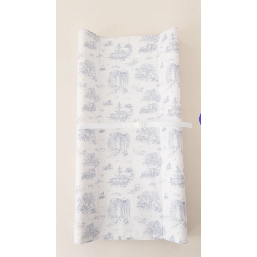 Spring Toile Blue- Change Pad