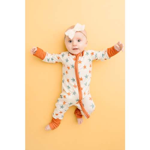 Vintage Stars Bamboo Sleeper | 0-3M