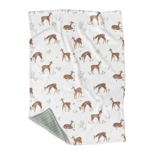 Petite Couverture Minky - Petit Faon