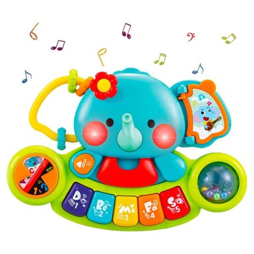 Hanmun Adjustable Unisex 6+ Months Toy Musical Instruments, ABS, 7.9"√É¬ó 5.3"√É¬ó 2.4"