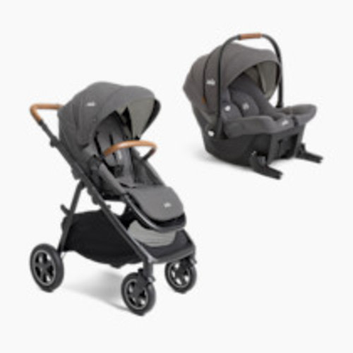 Joie Hazel and Mint Latch Travel System - Thunder