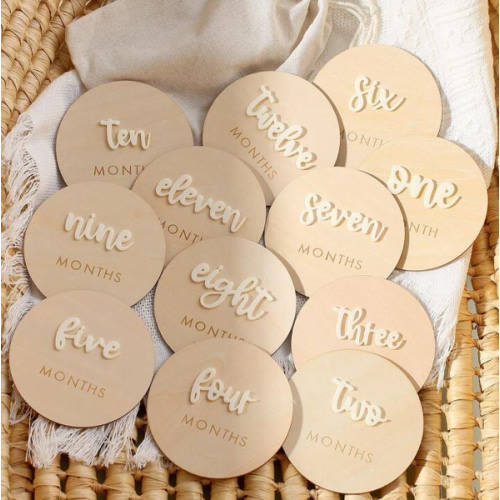 Newborn Age Photography Props Set, Minimalist Round Design