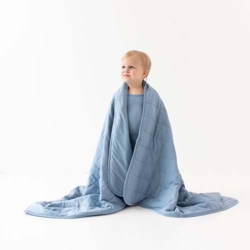 Toddler Blanket in Slate 1.0