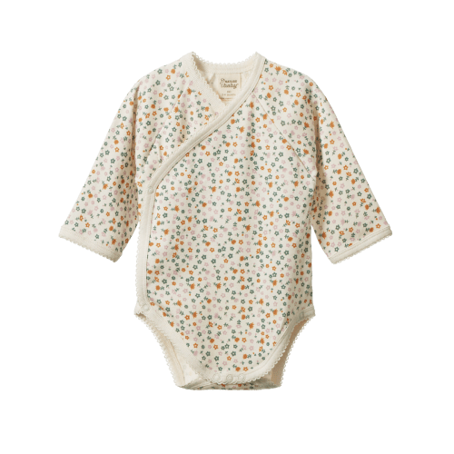Long Sleeve Kimono Bodysuit