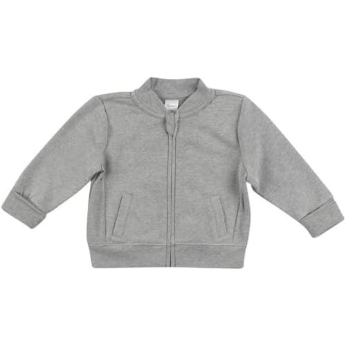 Hanes, Zippin Soft 4-way Stretch Fleece Zip Up Sweatshirt Jacket, Babies and Toddlers