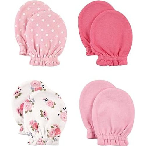 Luvable Friends Unisex Baby Cotton Scratch Mittens
