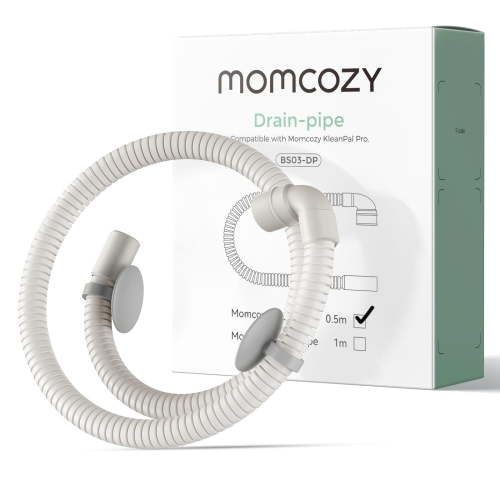 Momcozy Soft & Safe Drain Hose for KleanPal Pro Baby Bottle Washer – Flexible, Durable Replacement Accessory for Easy Water Drainage (0.5M)