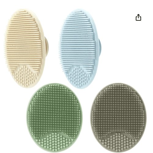 PandaEar 4 Pcs Silicone Baby Massage Brush for Dry Skin, Milk Crusts and Eczema : Amazon.com.be: Home & Kitchen