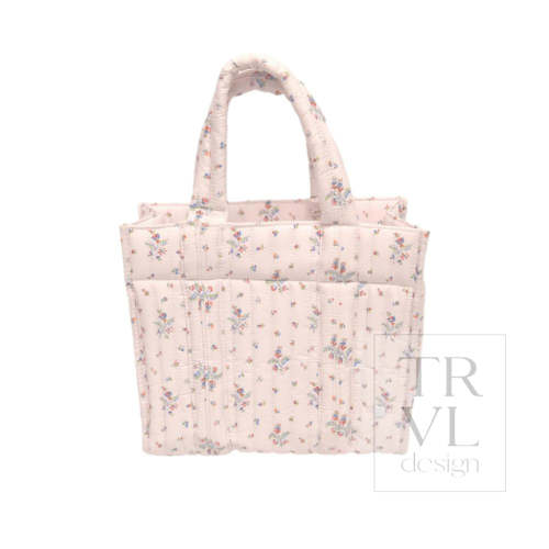 QUILTED MINI GO GO TOTE - Fleurie