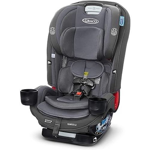 Graco SlimFit3 LX 3-in-1 Car Seat, Fits 3 Car Seats Across, Kunningham