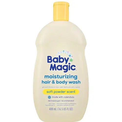 Baby Magic Moisturizing Hair & Body Wash, 16.5 Fl Oz