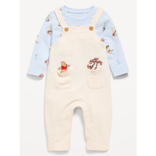 Disney© Long-Sleeve T-Shirt and Overalls Set for Baby