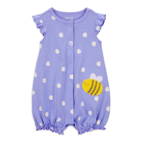 Carter's Child of Mine Baby Girl Romper, One-Piece, Sizes 0/3-24 Months