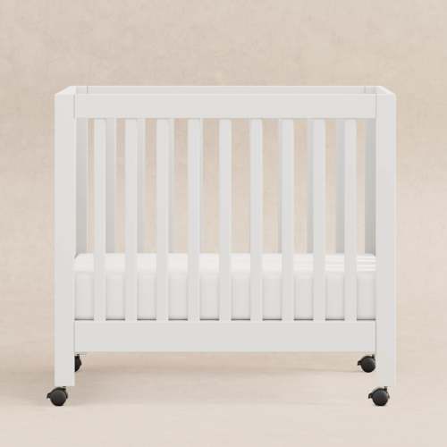 Origami Portable Mini Crib With Wheels | Babyletto