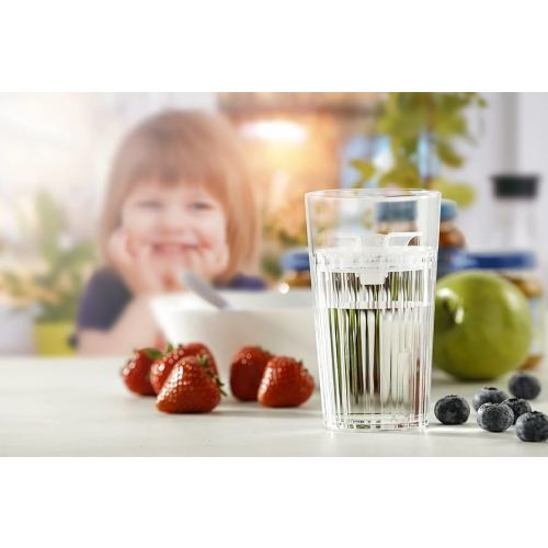 BUNDLE: Reflo Smart Cup (Clear 1-Pack) Open Training Cup, Toddler Cup, 360 Control-Flow, AND free training and use e-guide via QR code on packaging.