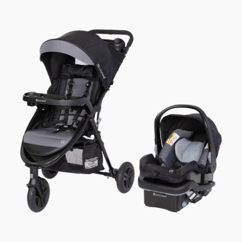 Baby Trend Passport Seasons All-Terrain Travel System with EZ-Lift PLUS Infant Car Seat - Dash Black