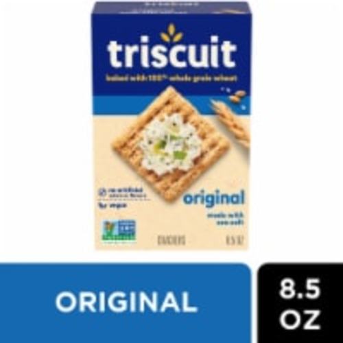 Triscuit Organic Original Whole Grain Wheat Vegan Crackers, 8.5 oz