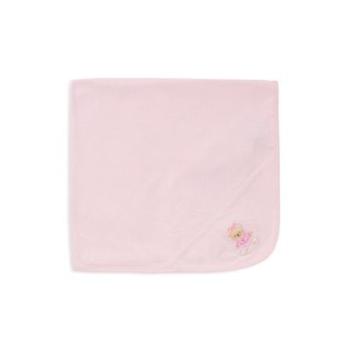 Infant Girls' Bear Receiving Blanket - Baby