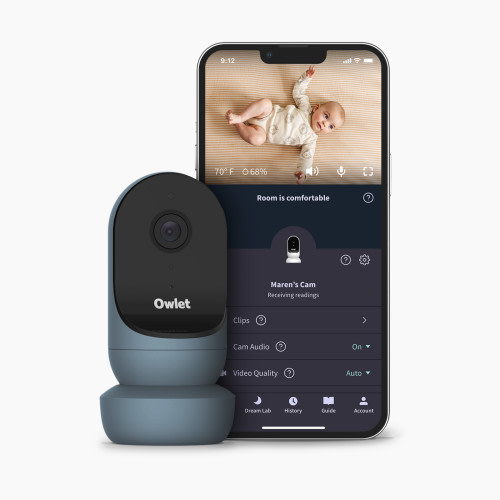 Owlet Cam 2 HD Video Baby Monitor - Bedtime Blue
