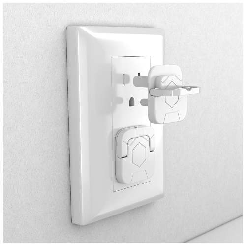 Baby-Proof Outlet Covers (50 Pack) - Child Safety Electric Plug Protectors to Prevent Power Shock
