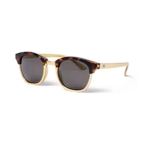 Brown Tortoise Tortoise Retro Sunglasses by Janie and Jack