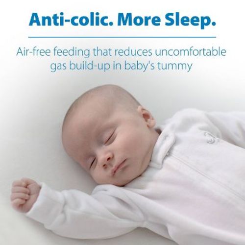 Dr. Brown's 2oz Anti-Colic Options+ Narrow Baby Bottle with Preemie Flow Nipple - 0m+