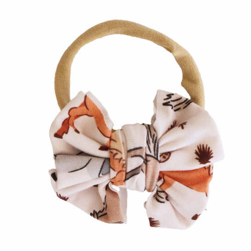 P's Ponies Knit Bow Headband