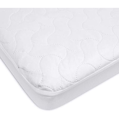 American Baby Company Waterproof Fitted Mini Crib Mattress Protector 38" x 24" - Quilted, Noiseless, Ultra-Soft & Breathable Pack n Play and Mini Crib Mattress Cover