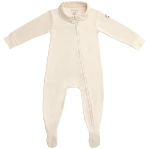 Organic Cotton Baby Pajamas - Ultra Soft Baby Footie Pajamas - 100% Pima Cotton PJ’s - Luxury Newborn Sleepers