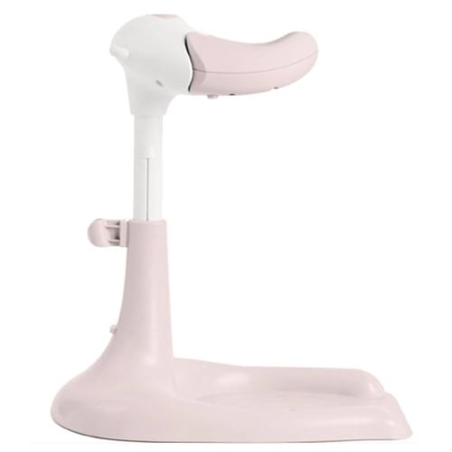 SIGINM Hug Bear Baby Easy Bath Bath Shower Helper Handles for Tube Adjust Length Stand Pink 14(W) x20(D) x19.3~22.8(H) inch 4.9lbs