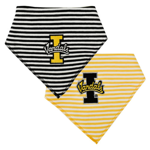 "I-Vandals" Striped Bandana Bib | The VandalStore
