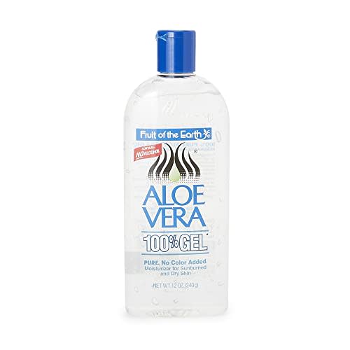 Fruit of the Earth Moisturer Gel, Aloe Vera, 12 Ounce