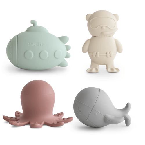 Sealife Mold Free Bath Play Set - 4 Pack – Mushie