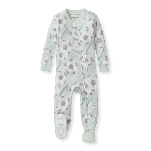 Soccer Goal Organic Cotton Sleeper – Burt's Bees Baby