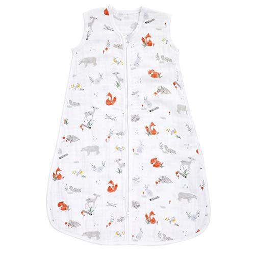 aden + anais Baby Sleeping Bag, Wearable Swaddle Blanket for Girls & Boys, Newborn Sleep Sack, Breathable & Lightweight