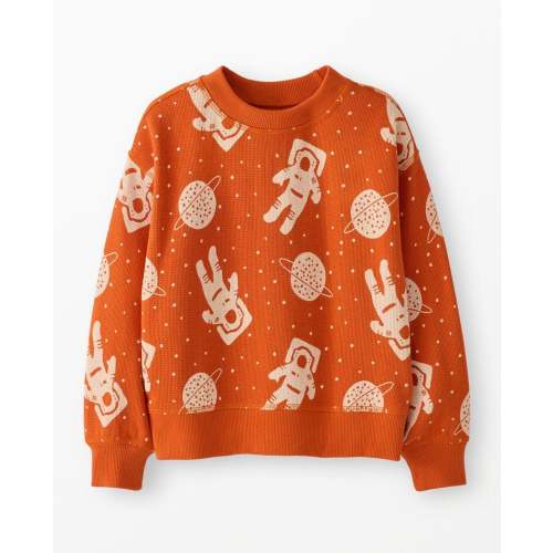 Waffle Crewneck | Hanna Andersson