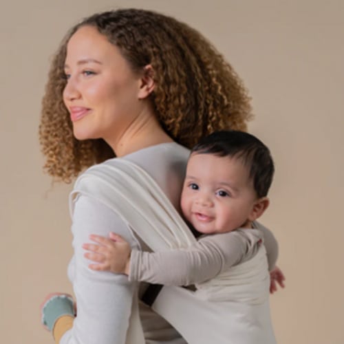 Lalabu Simple Baby Wrap | Forget The Complex Baby Sling Wrap, Grab a Simple No-Tie, Comfortable & Easy-to-Use Lalabu Baby Wearing Wrap | Infant Baby Carrier Wrap for 3 Months - 2 Years