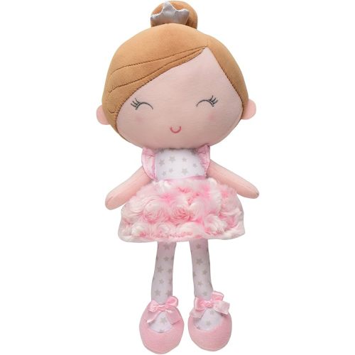 Baby Starters Plush Snuggle Buddy Baby Doll, Soft Annette Doll