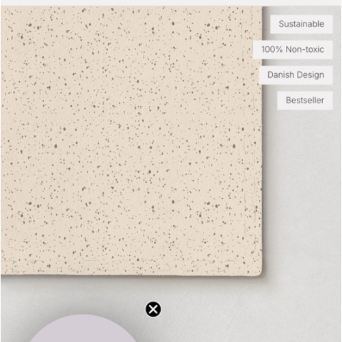 Kids Play Mat - Non-Toxic Foam - Terrazzo Sandstorm | Copenhagen Kid