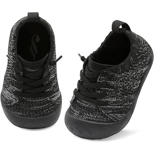 JIASUQI Baby Shoes for Toddler Boys Girls Sneakers Slip on Walking Shoes for Babies