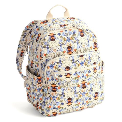 Vera Bradley Bancroft Backpack, Cotton Gabardine, Bee Garden