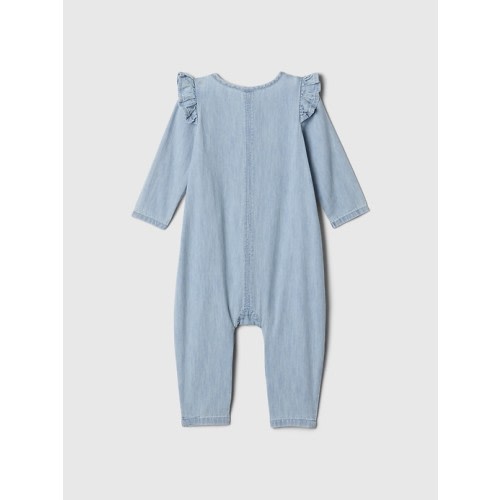 Baby Denim Heart One-Piece