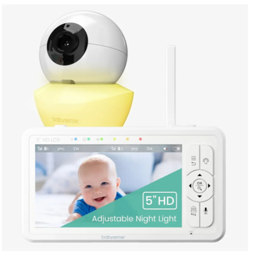 Babysense HD S2: Video Baby Monitor, One Camera, Non wifi, Night Light