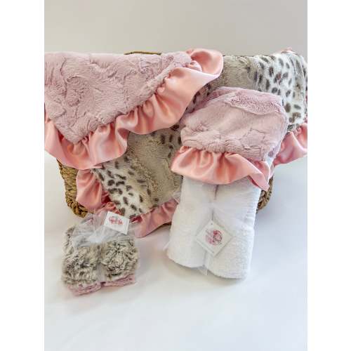 Dusty Pink Snowcat Cuddle Bundle
