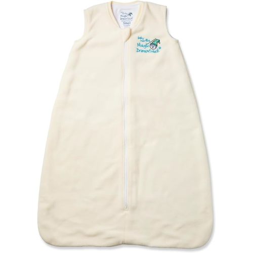 Baby Merlin's Magic Dreamsack - Microfleece Wearable Blanket Baby Sleep Sack - Transition Sleep Sack for 6-12 Months Babies - Promotes Restful Sleep and Liberty of Movement - Cream