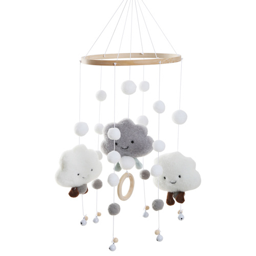 Relax love Baby Crib Mobile Wind Chime Bed Bell Christmas Gift Grasp Training Color Recognition Bed Cot Decoration