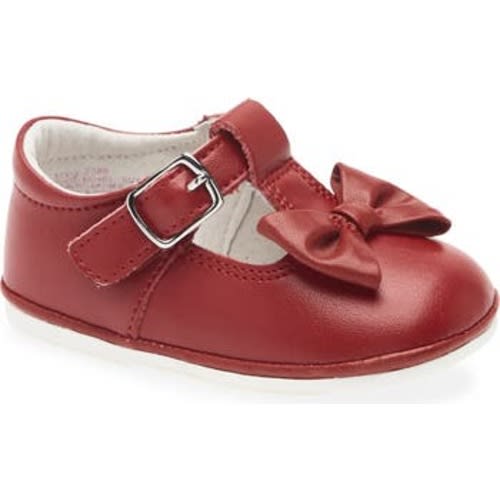 Minnie Bow T-Strap Shoe, 3 M