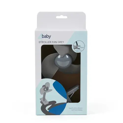 4Baby Stroller Fan Grey | Baby Bunting AU