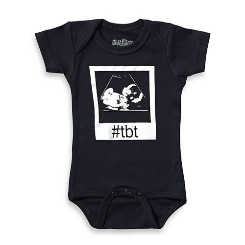 Sara Kety® #TBT Short Sleeve Bodysuit in Black
